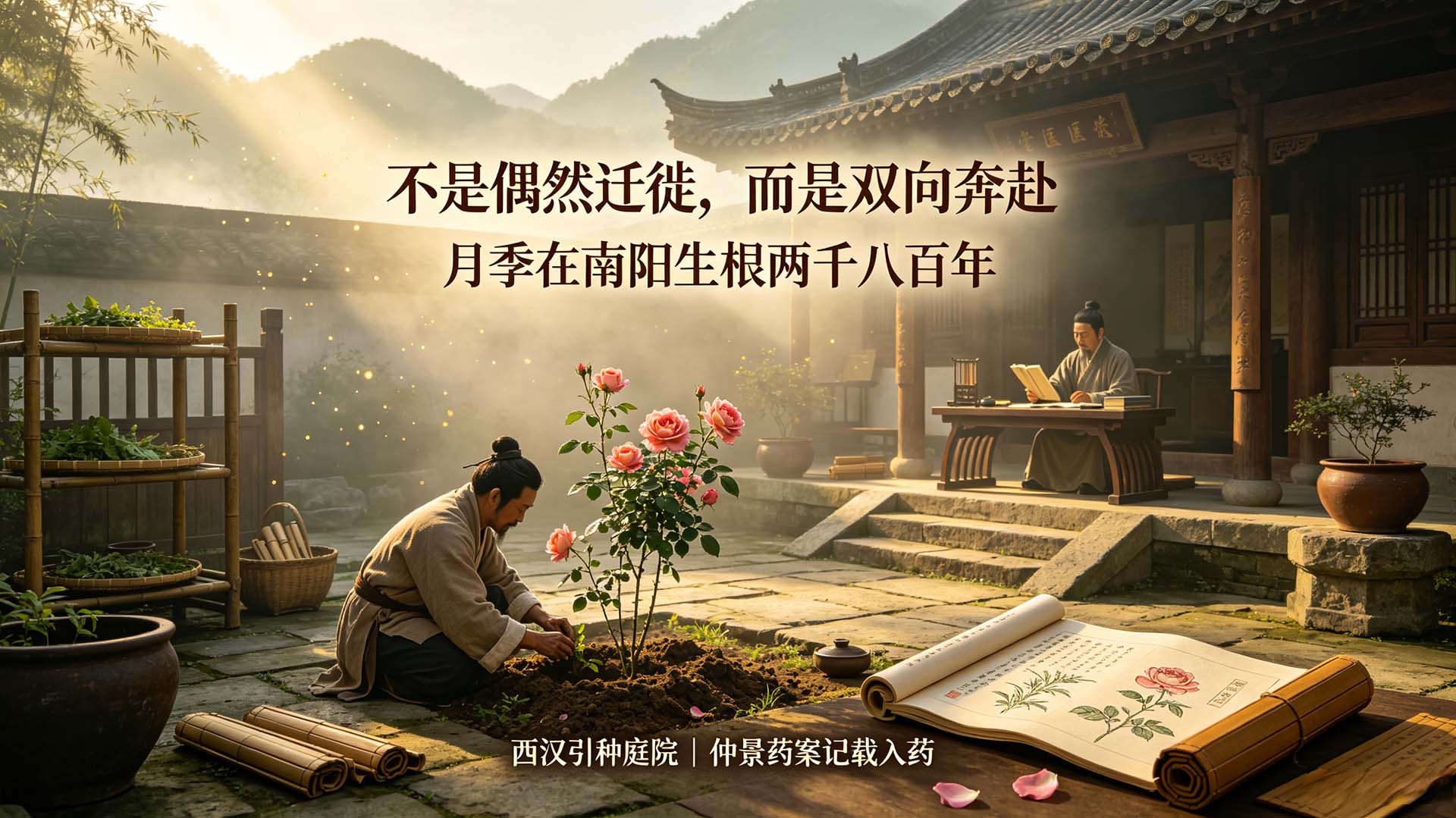 月季与南阳的双向奔赴