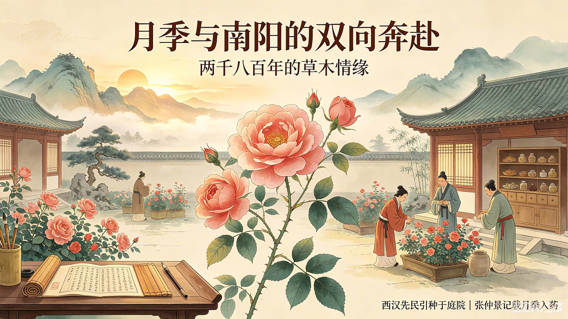 月季与南阳的双向奔赴