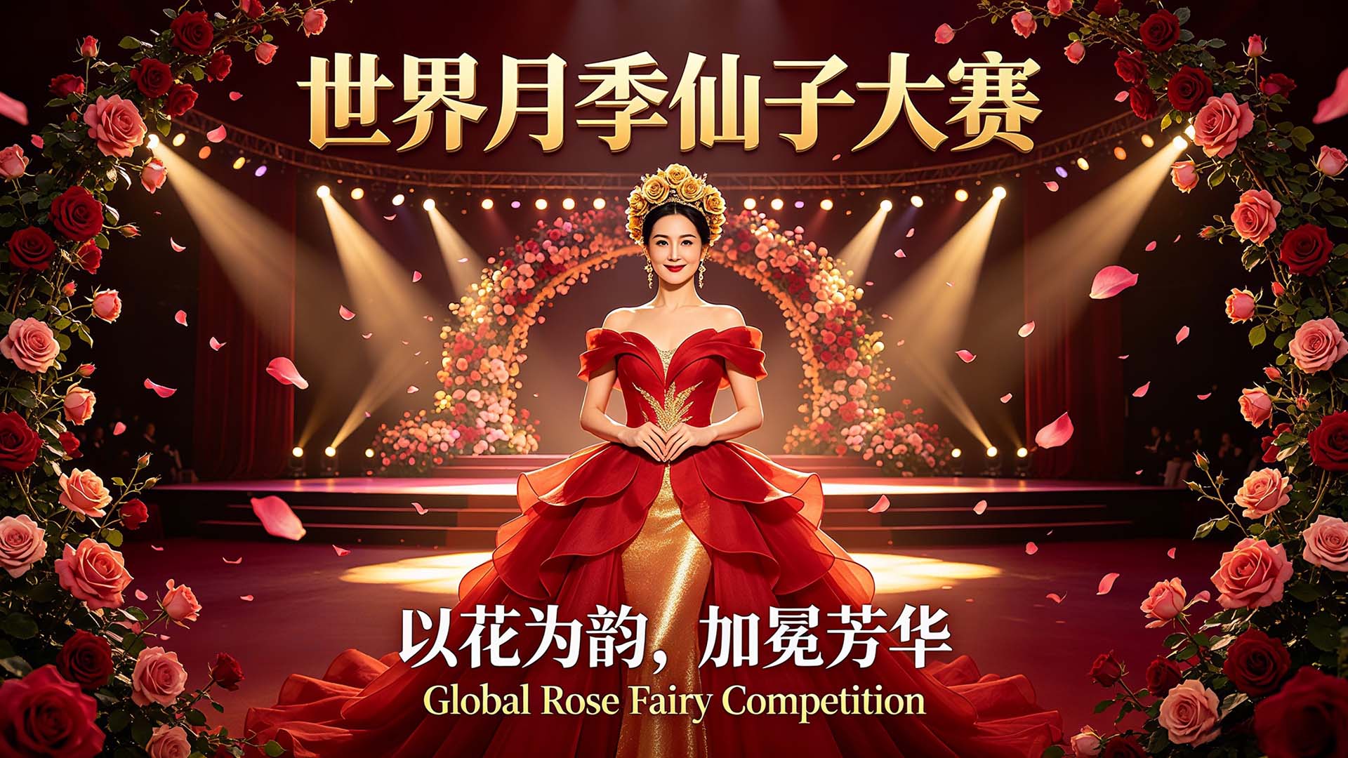 以花为韵，加冕芳华